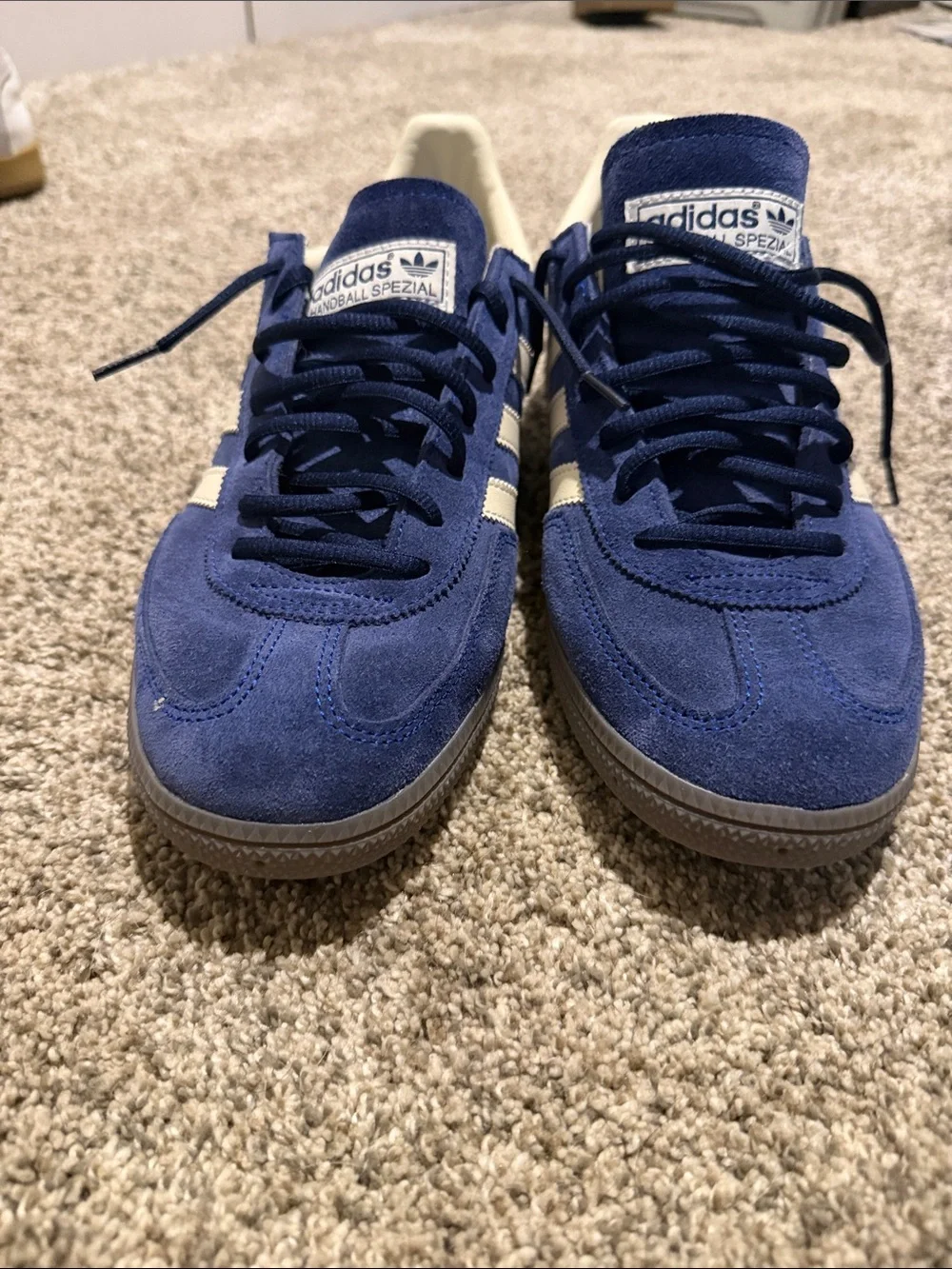 Adidas Handball Spezial Navy Blue Suede Sneakers Men’s (no box)